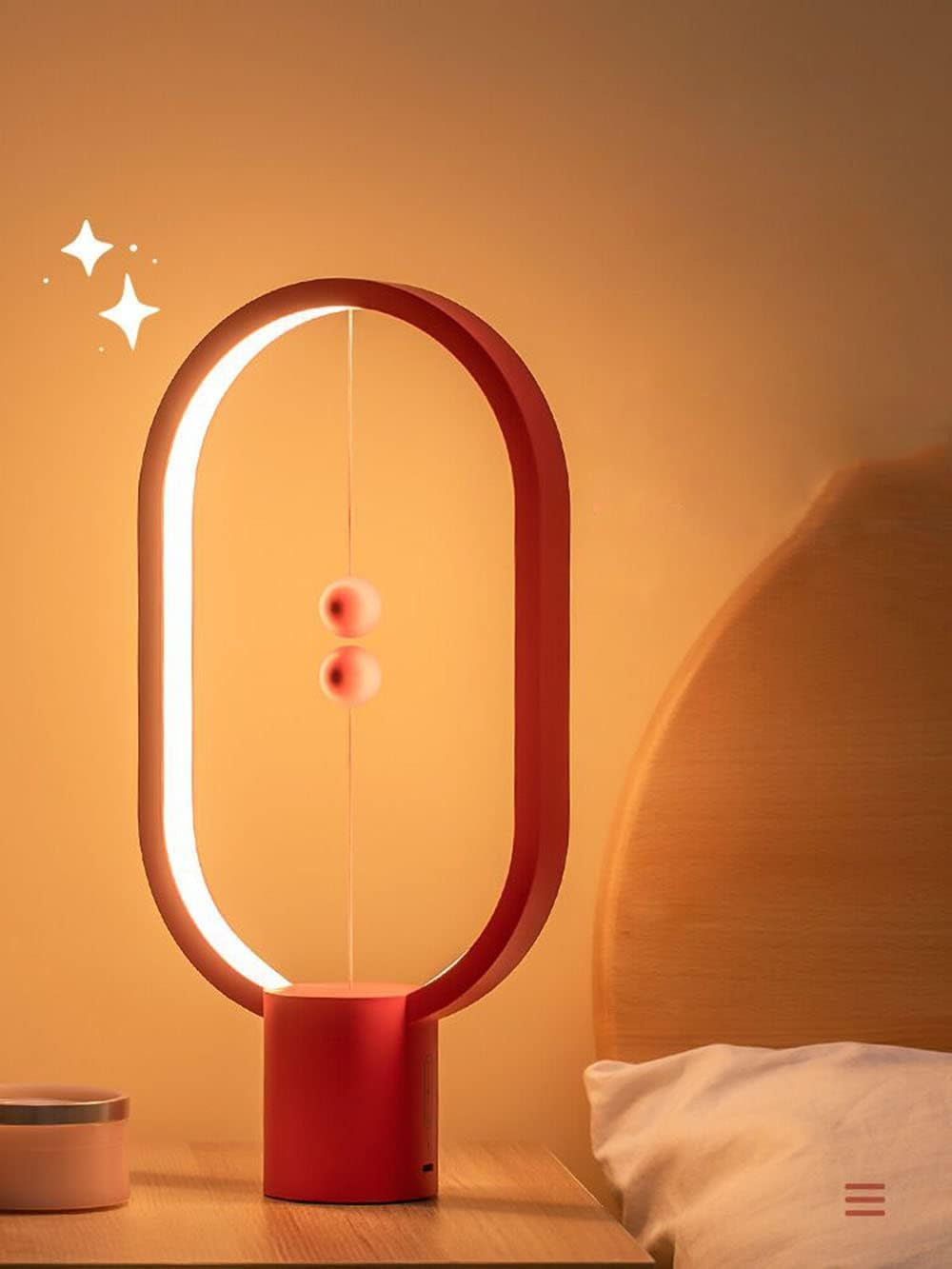 Heng Balance Lamp - Lampe à LED USB à interrupteur magnétique Conjure,Lampe  de table, Décoration pour chambre à coucher, Salon, Salle à manger et